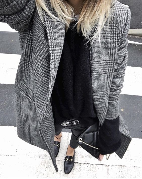 casaco xadrez no inverno inspiração look street style moda estilo fashion style deslindada paola wagner